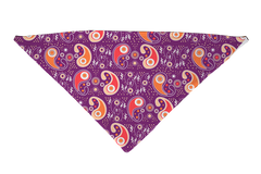 Pastel Retro Paisley Dog Bandana