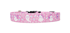 Pastel Goth Ghosties Dog Collar