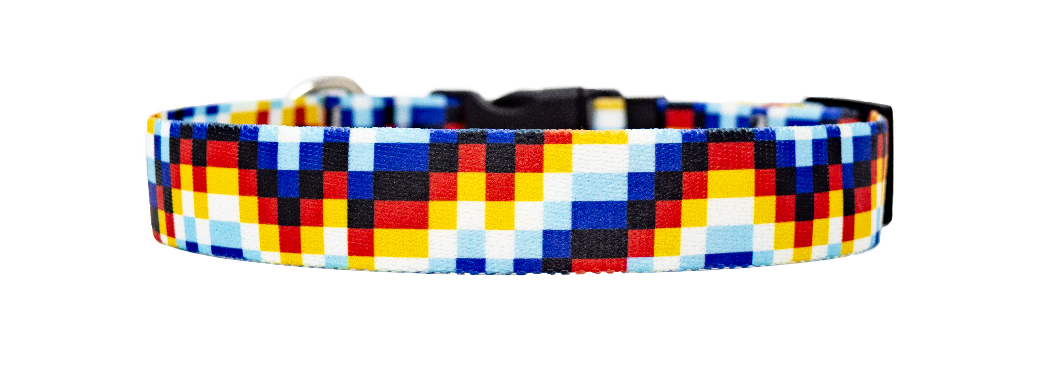 Pixeled Spectrum Dog Collar