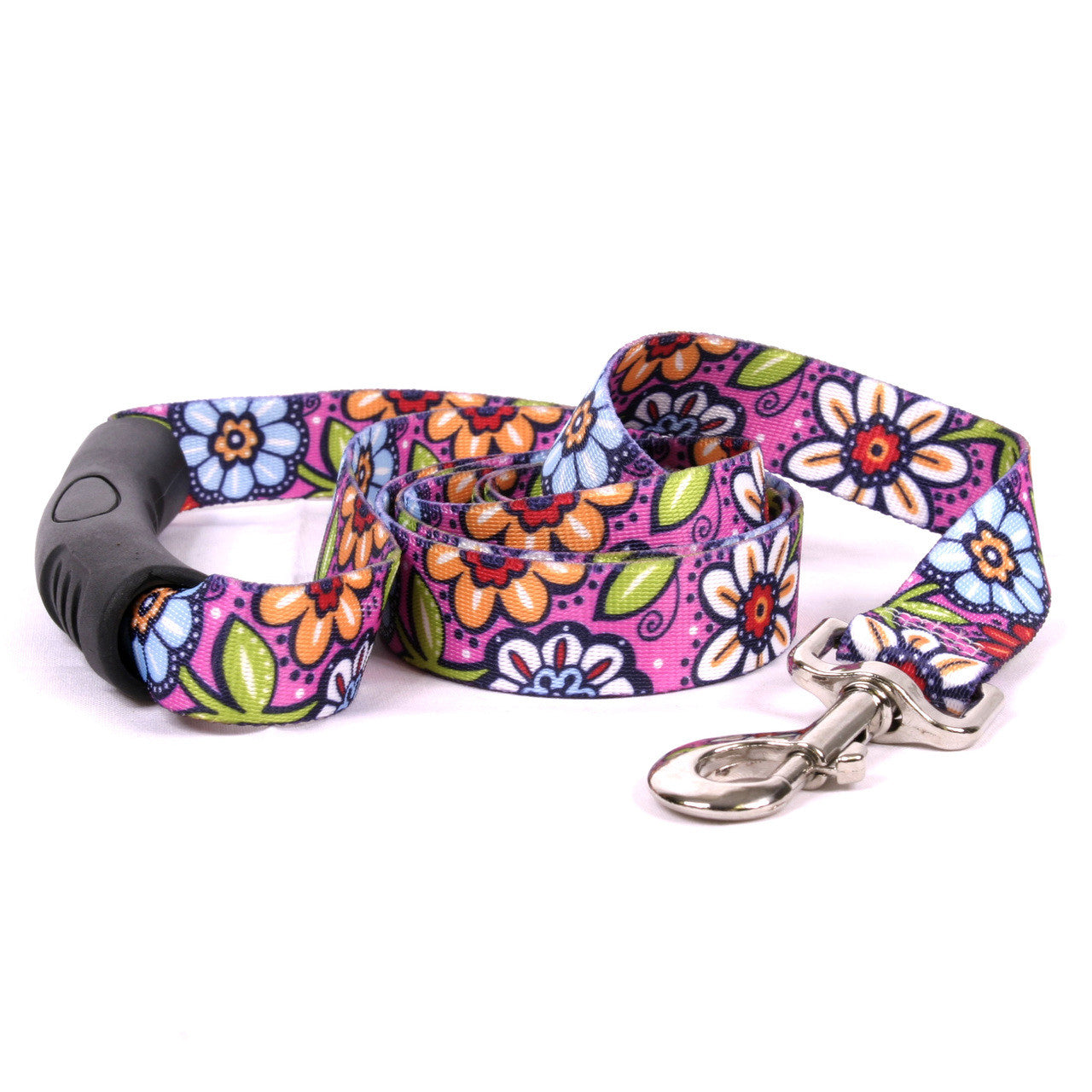 Pink Garden Dog Leash