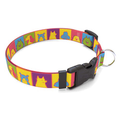 Pop Art Dogs Dog Collar