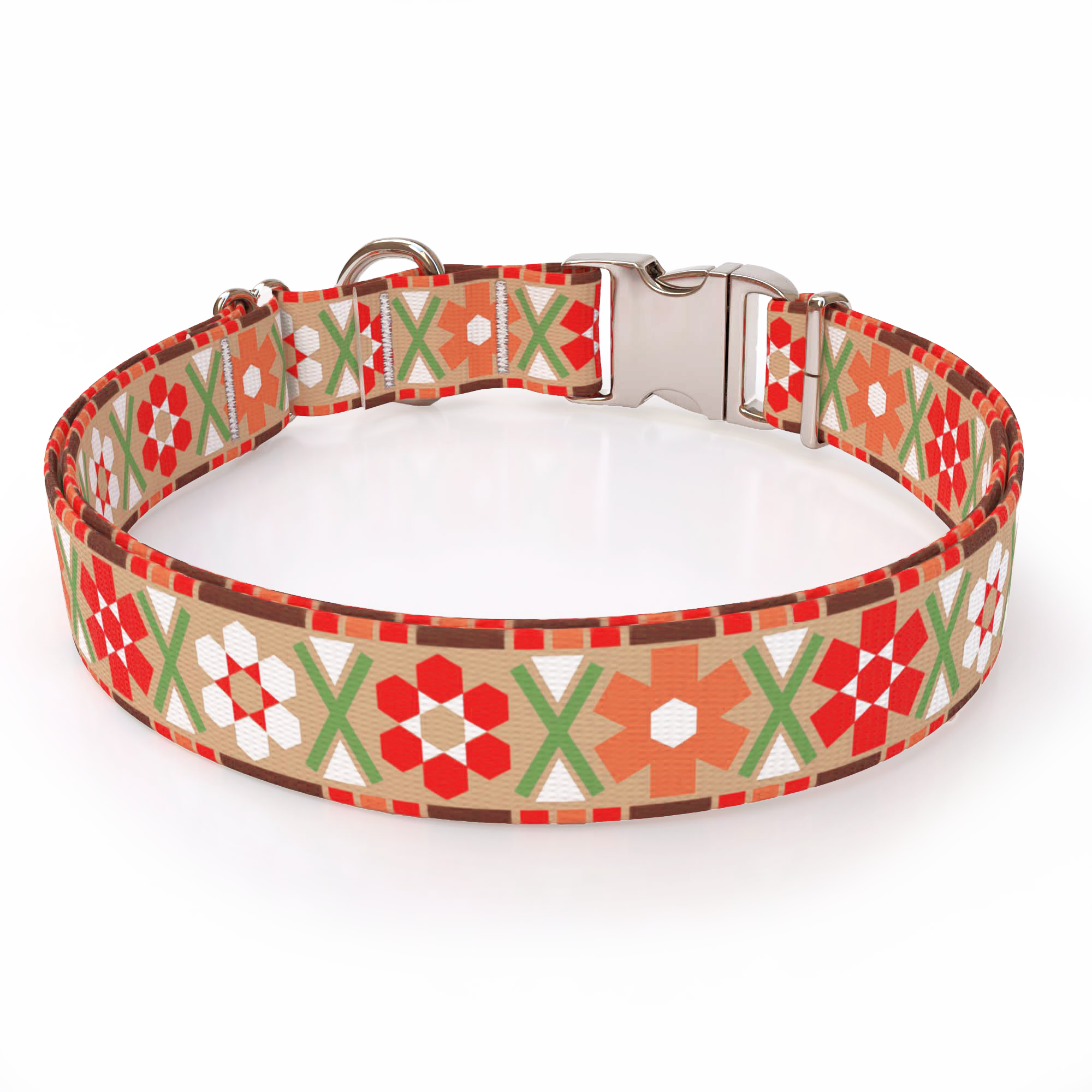 Prairie Flowers Dog Collar