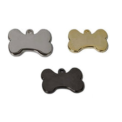 Bone Shape Engraved Dog ID Tag