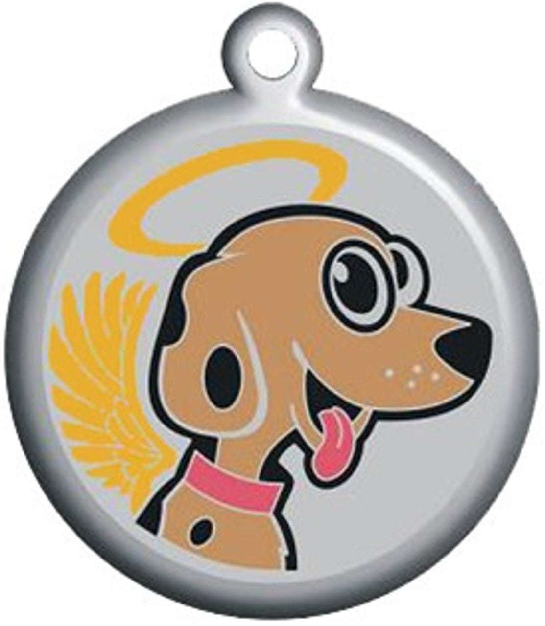 Lil' Angel Dog Dog ID Tag - With Engraving