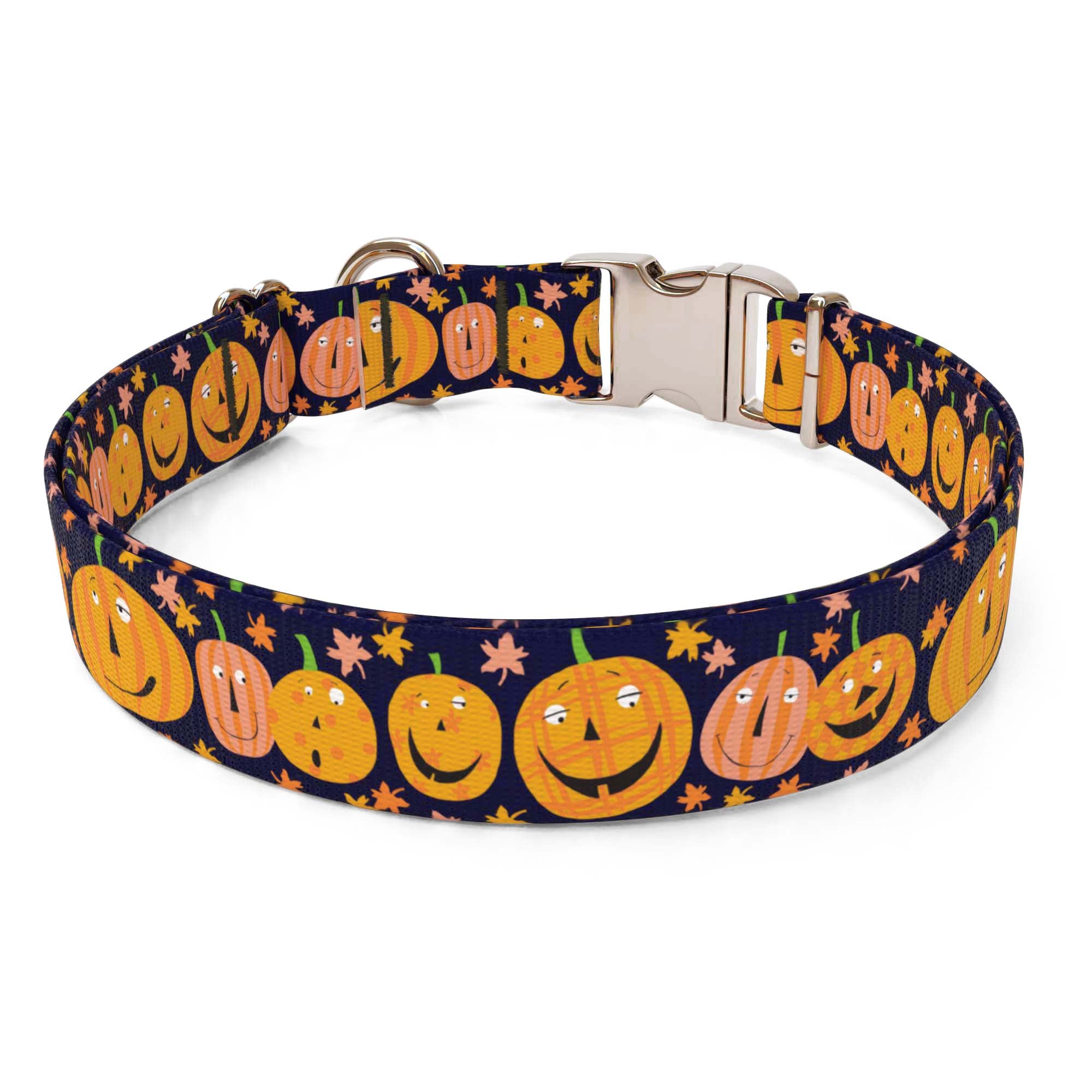 Pumpkin Party Dog Collar