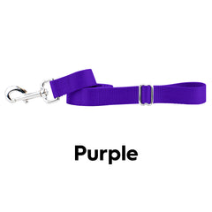 Purple Nylon Dog Leash