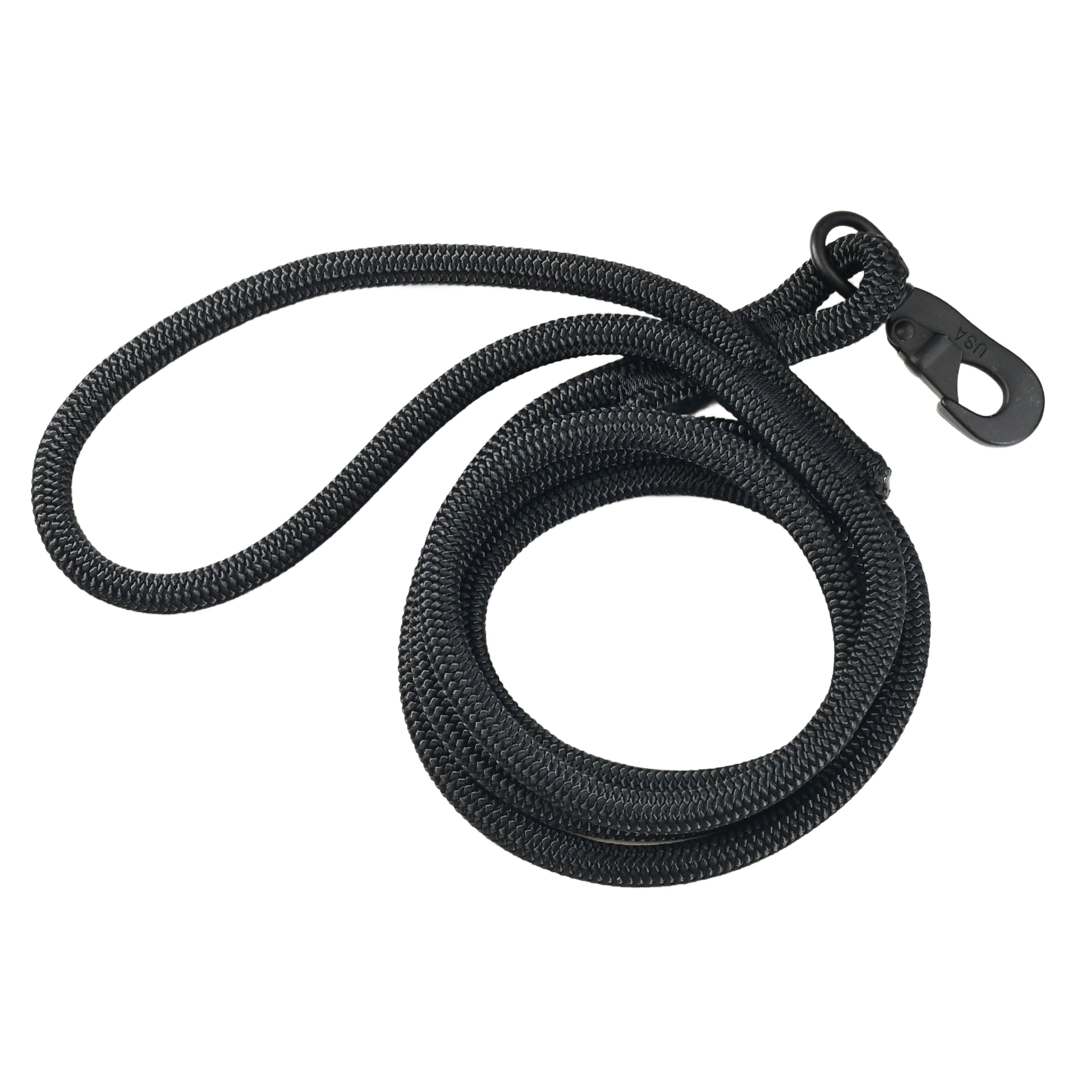 Black Rope Dog Leash