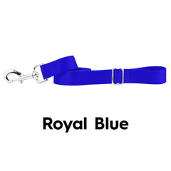 Royal Blue Nylon Dog Leash