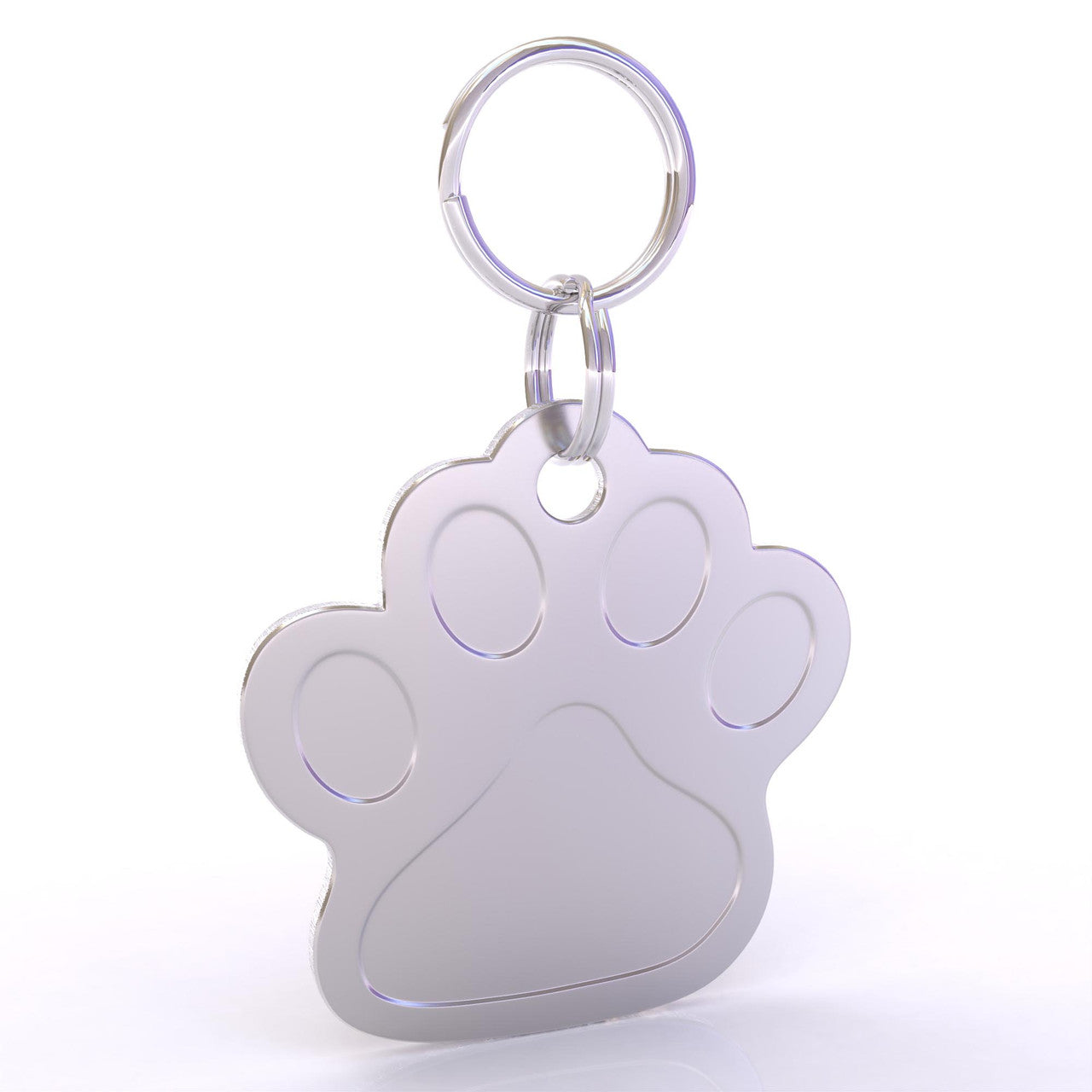 HyperLite Paw Dog ID Tag with Engraving