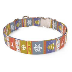 Ski Sweater Dog Collar