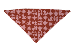 Terra Pink Dog Bandana