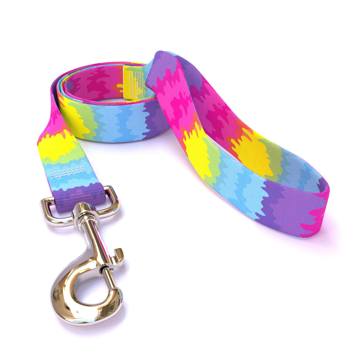 Rainbow Tie Dye Dog Leash