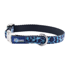 Wild Kitty Blue Velvet Essential Dog Collar