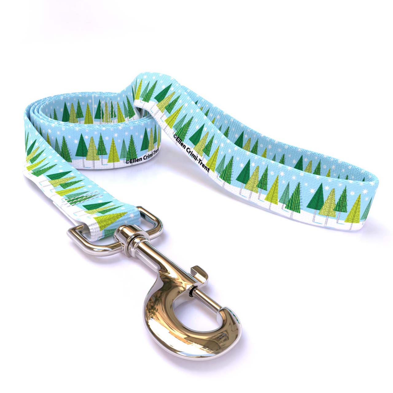 Winter Trees Dog Leash