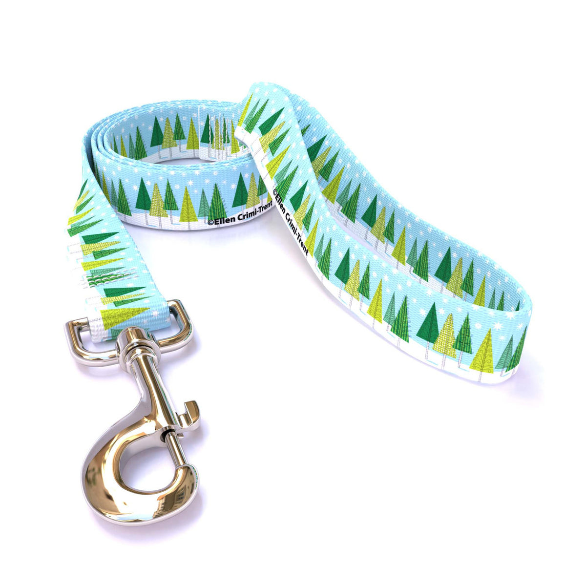 Winter Trees Dog Leash