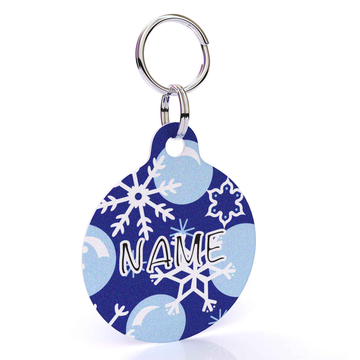 Winter Wonderland HD Dog ID Tag