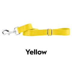 Yellow Nylon Dog Leash