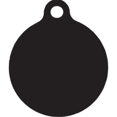 Gumballs Polka Dot HD Dog ID Tag