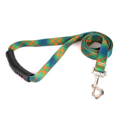 Green Kilt Plaid EZ-grip Dog Leash