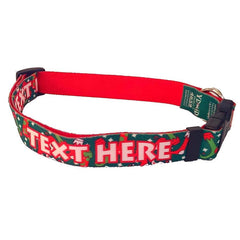 Personalized Christmas Stockings Dog Collar