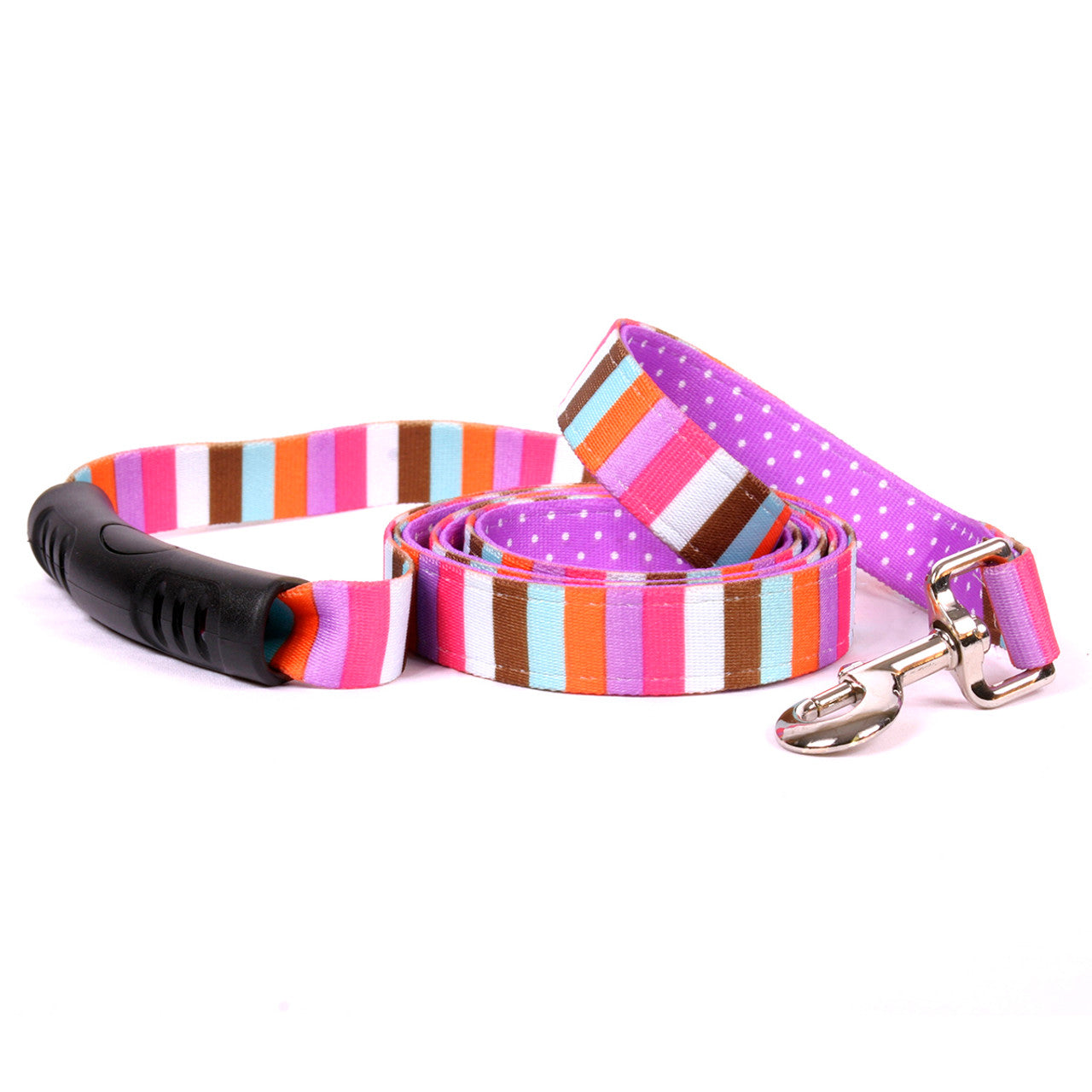 Multi-Stripe Dog Leash