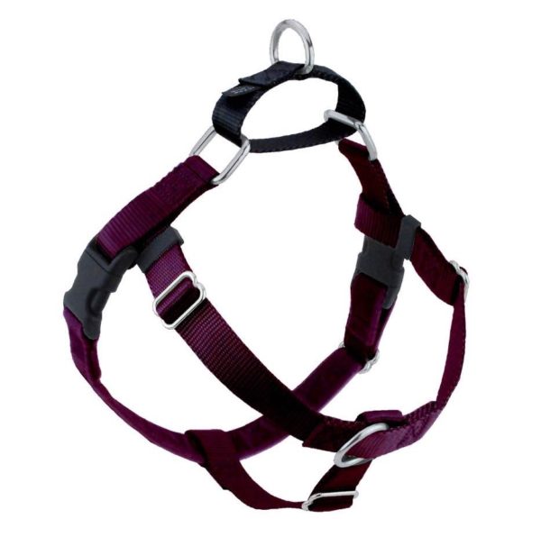 Burgundy Freedom No-Pull Dog Harness