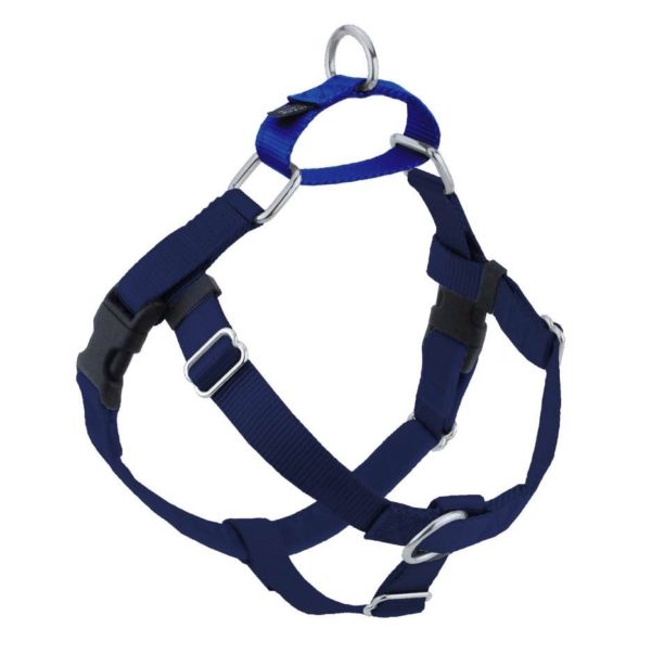 Navy Blue Freedom No-Pull Dog Harness